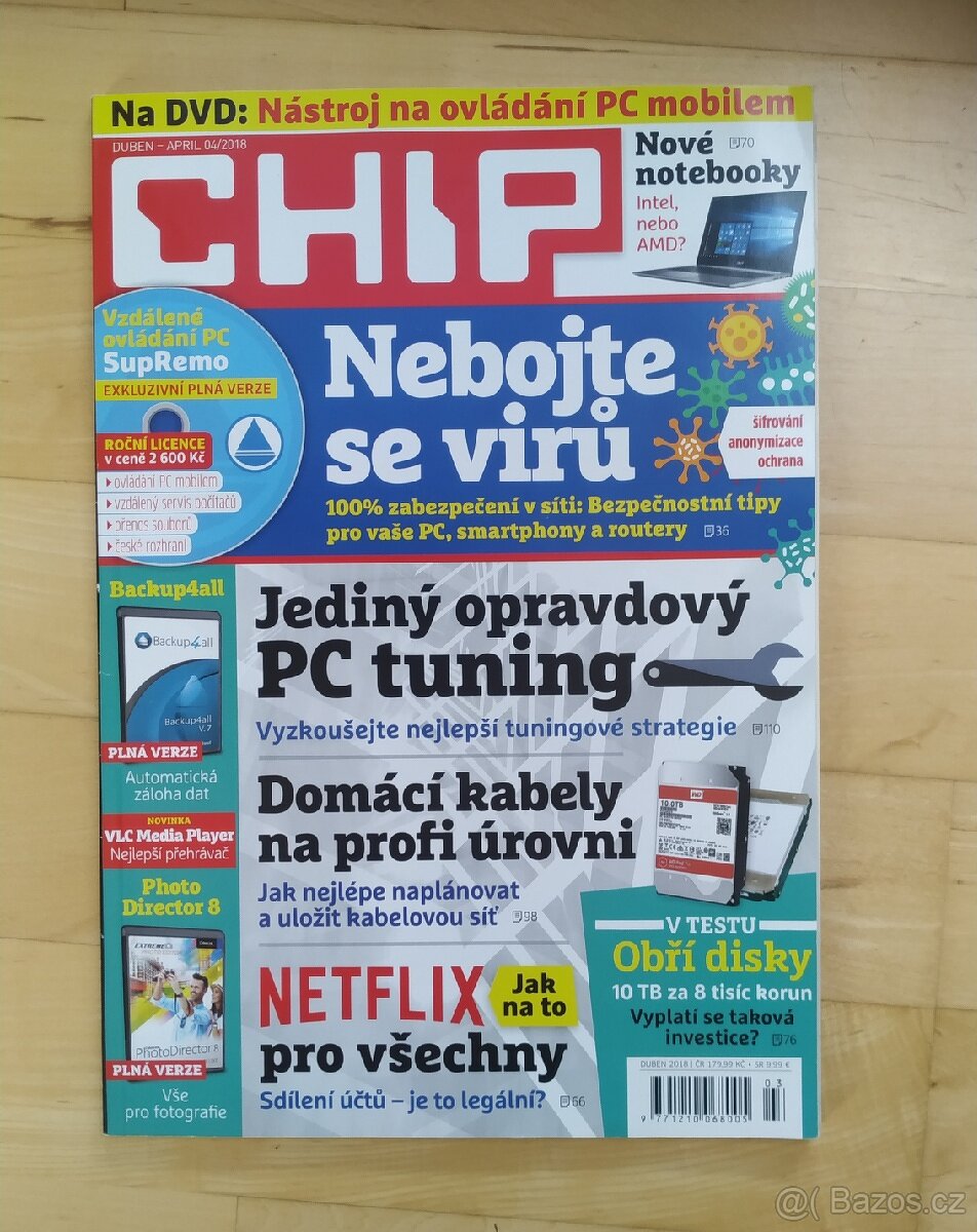 Časopis Chip - číslo 4/2018 - 2