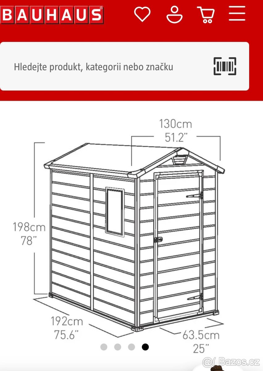 Zahradní domek na nářadí Keter - Manor - 2
