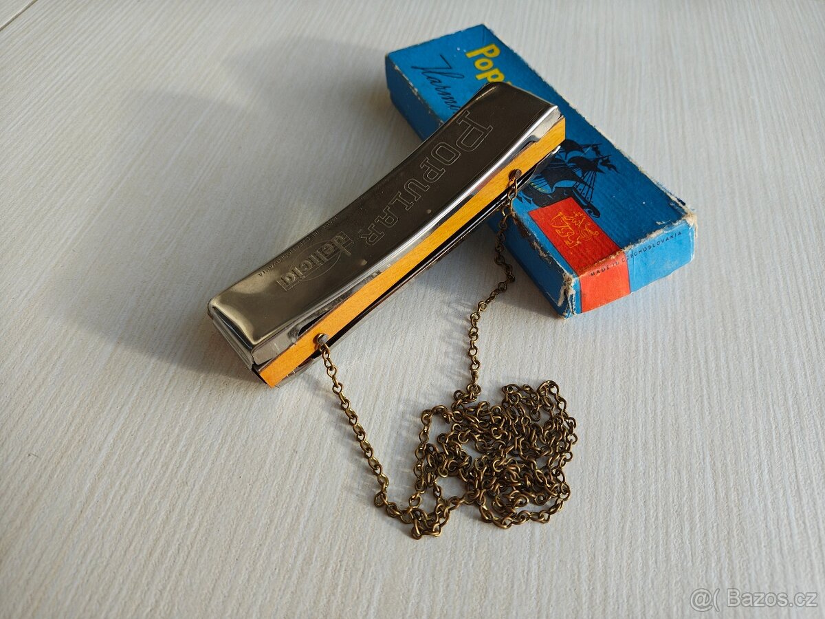 Foukací Harmonika Popular Delicia - 2