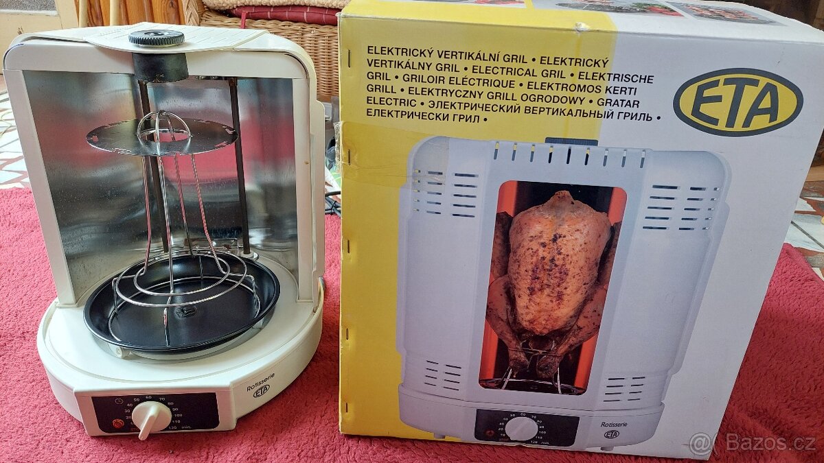 Vertikální otočný gril - 2