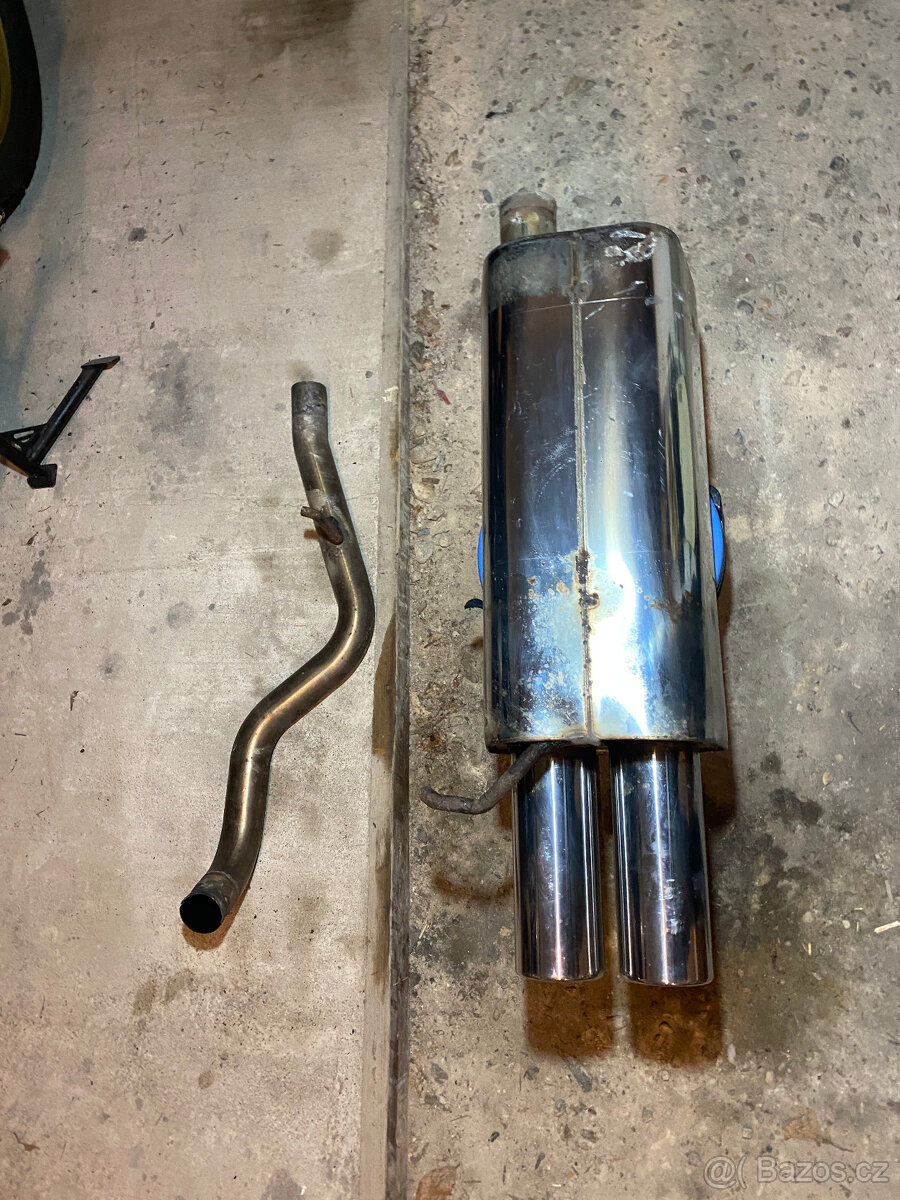 Tlumič výfuku Golf IV hatchback - 2