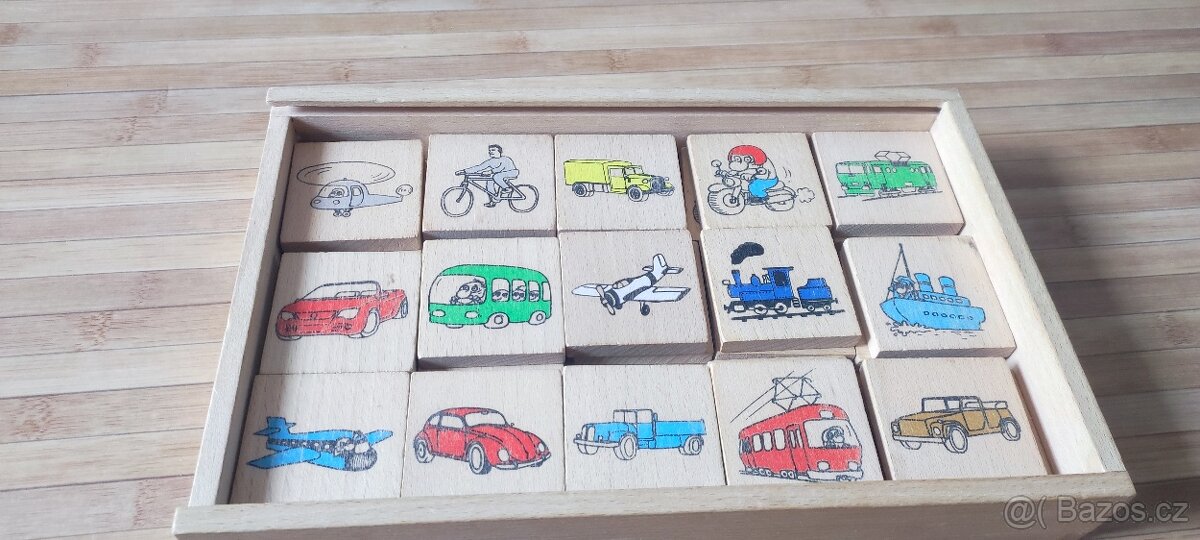 Pexeso dřevěné - 2