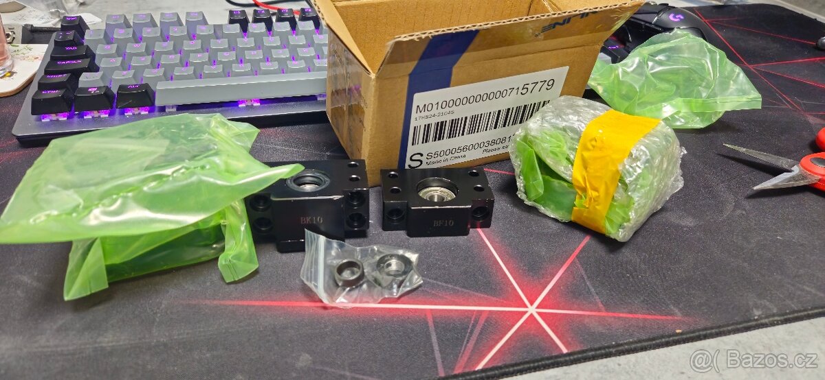 Ložiska uložení pro šroub BK10/BF10 - 2