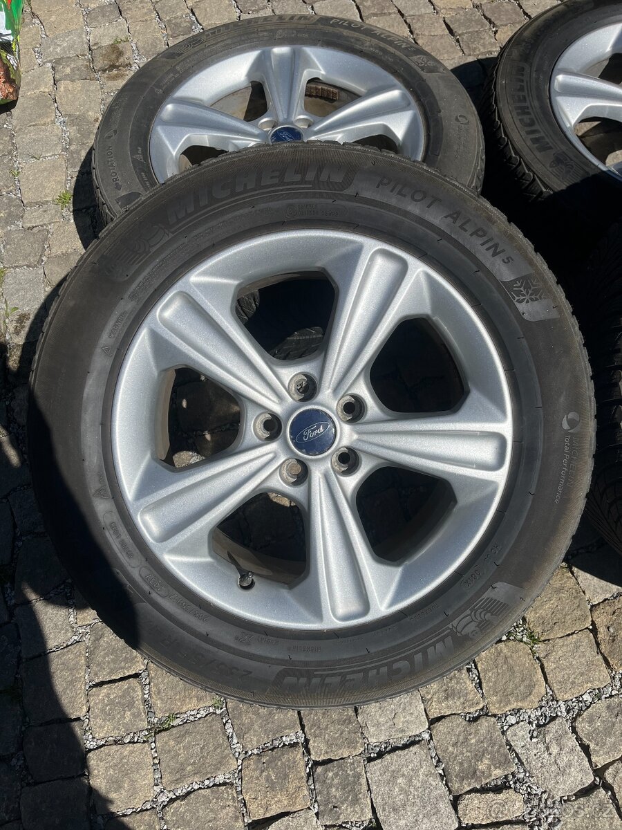 Sada originál ALU kol FORD - R17 - 235/55 - 2