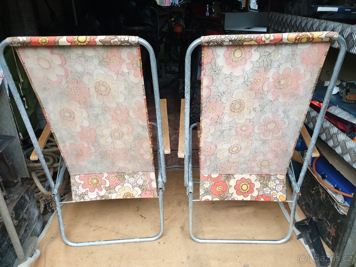 Retro židličky stav 1A - 2