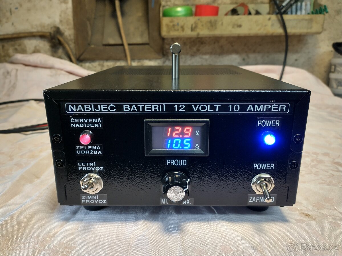 Nabíječ autobaterií 12 V 10 A - 2