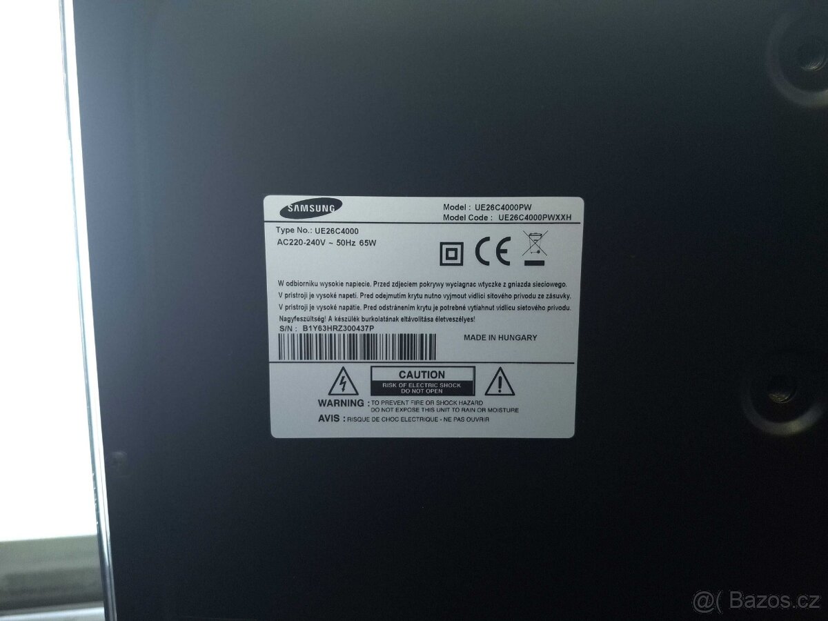 Televizor Samsung UE26C4000PW - 2