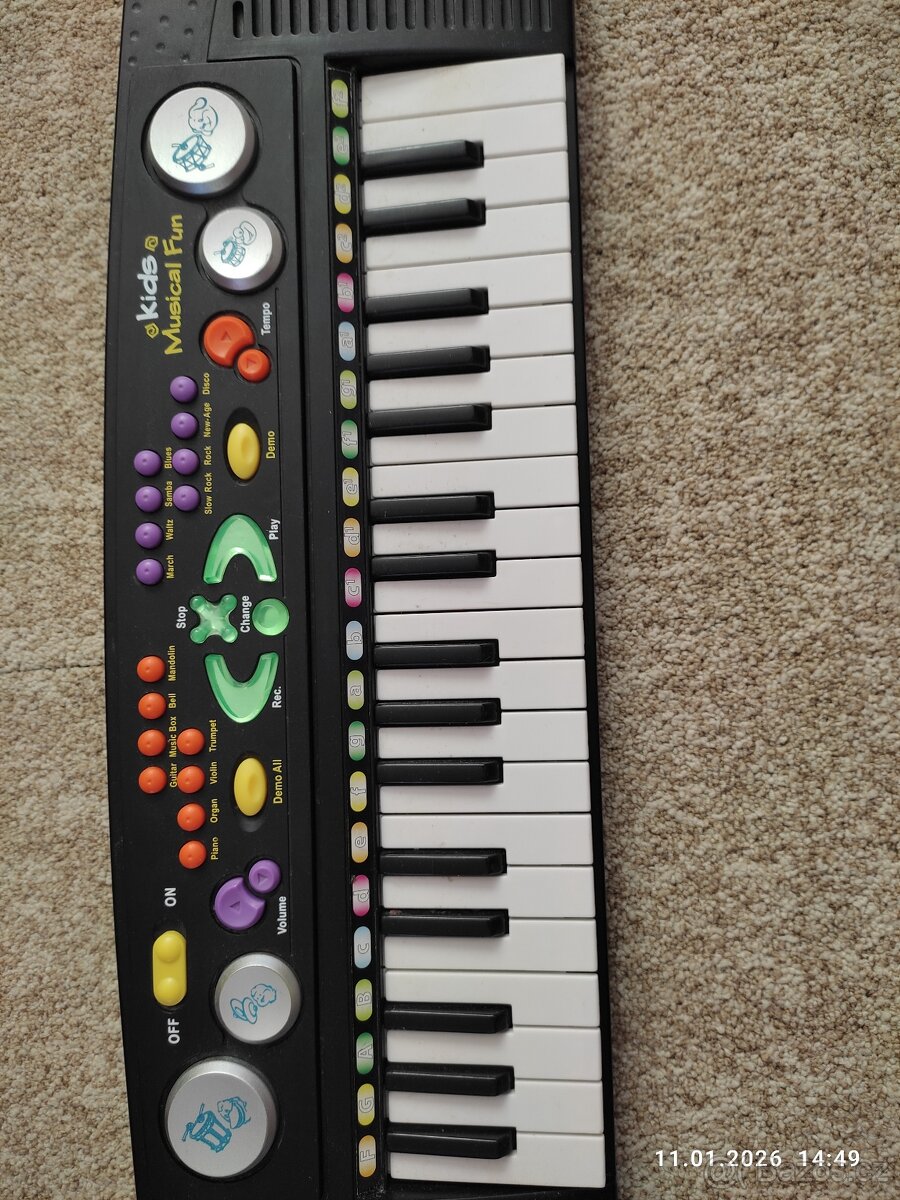 Dětské piano Kids Musical Fun - 2