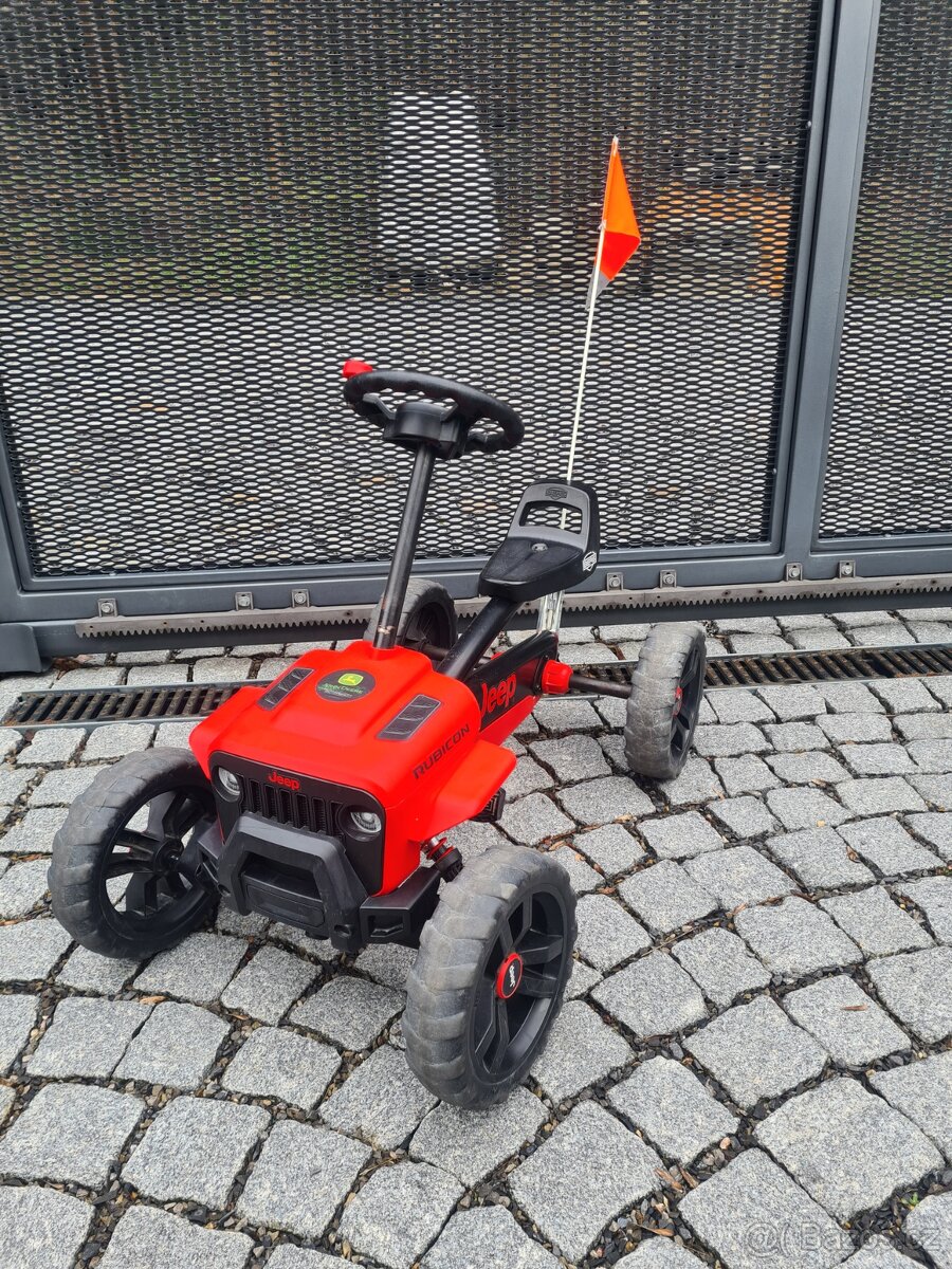 Autíčko šlapací BERG Jeep Rubicon - 2