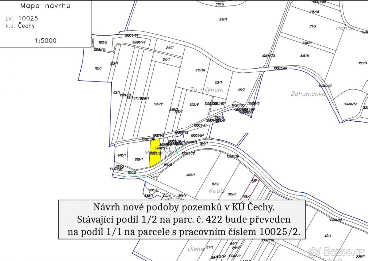Zemědělská půda, prodej, Čechy, Přerov - 2