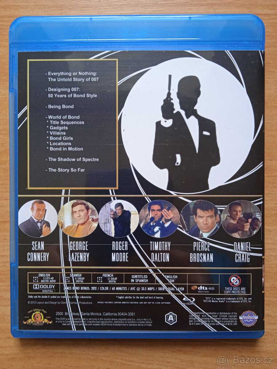 Blu-ray 50 LET JAMESE BONDA - 2