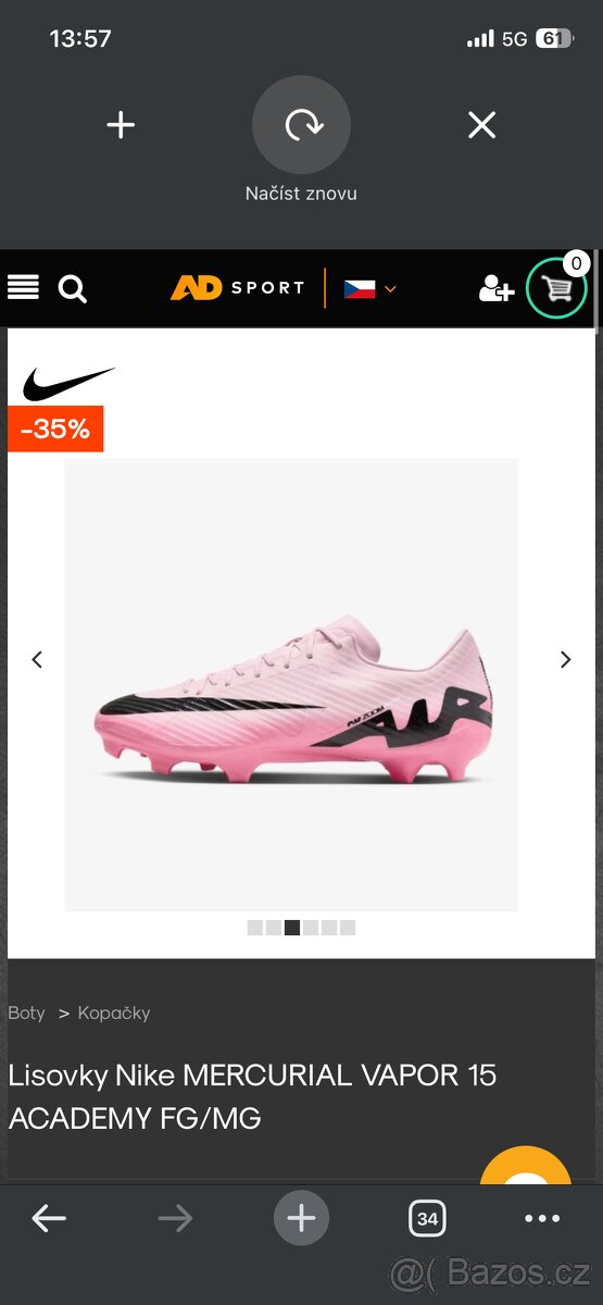 Kopačky Nike - 2