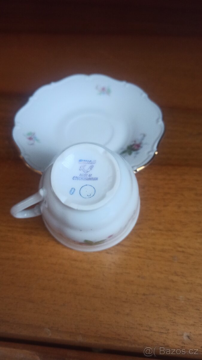 Kávový porcelánový servis - 2