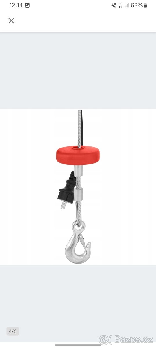Lanový zvedak na 1000kg - 2