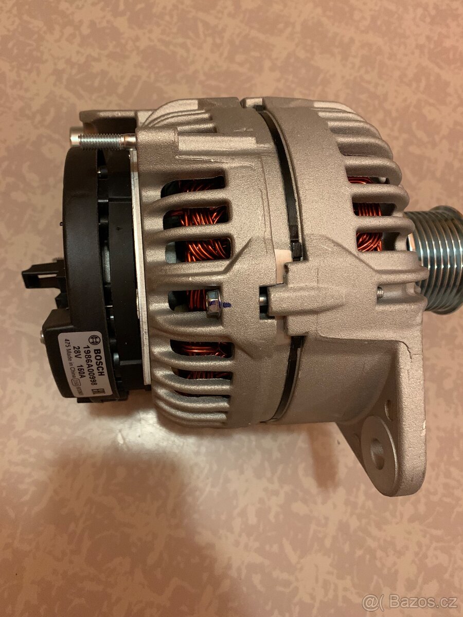 Alternátor Bosch 28V/150A (Nový) - 2