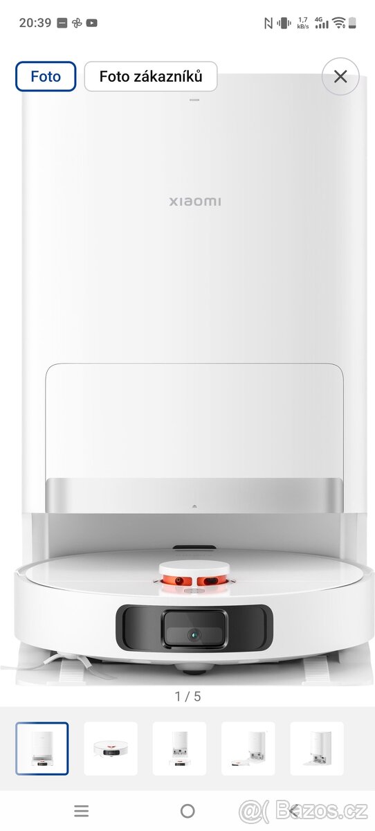 Robotický vysavač Xiaomi Vacuum X20 - 2