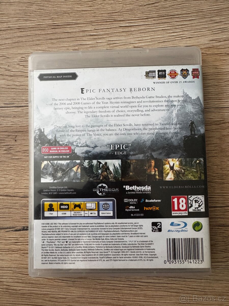Ps3 - skyrim - 2