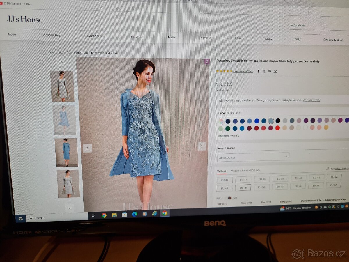 Šaty pro matku ženicha - 2