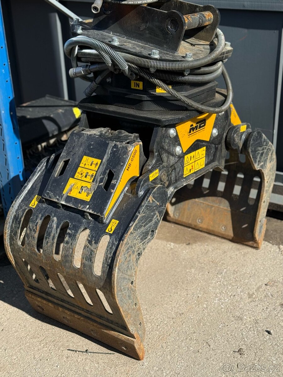 Drapák MB Crusher MB-G500 - 2