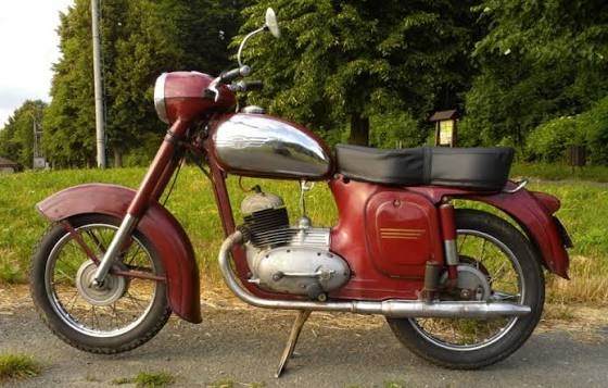 Jawa - ČZ 125/355 - EU doklady - 2