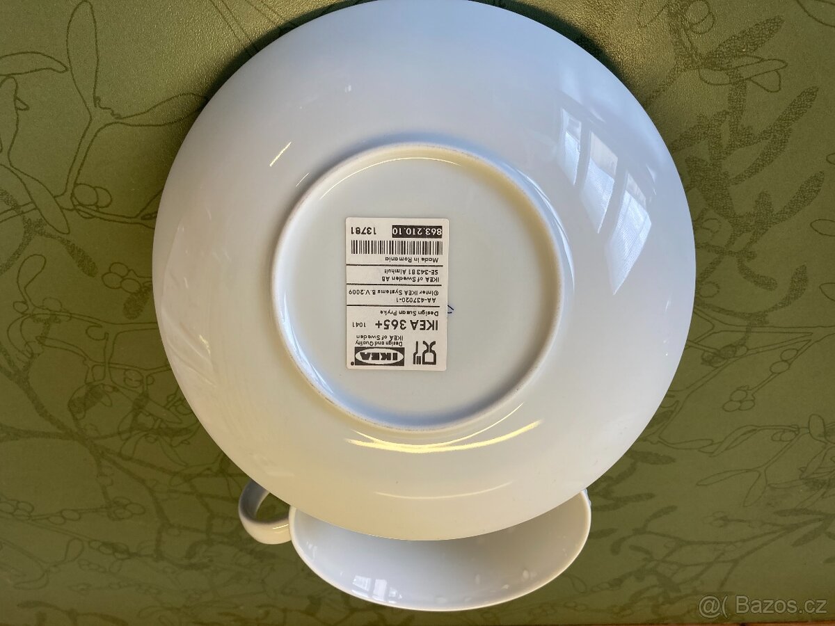Sada šálek+podšálek Ikea 365+ - 2