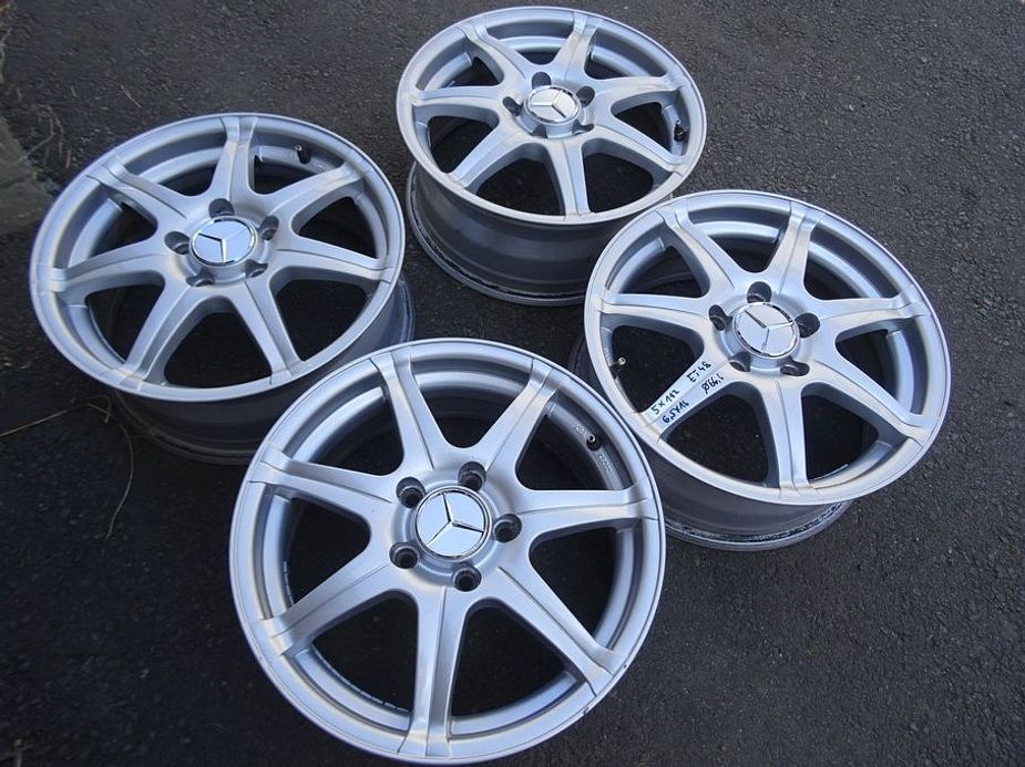 Alu disky na Mercedes, 16", 5x112, ET 48, šíře 7,5J - 2