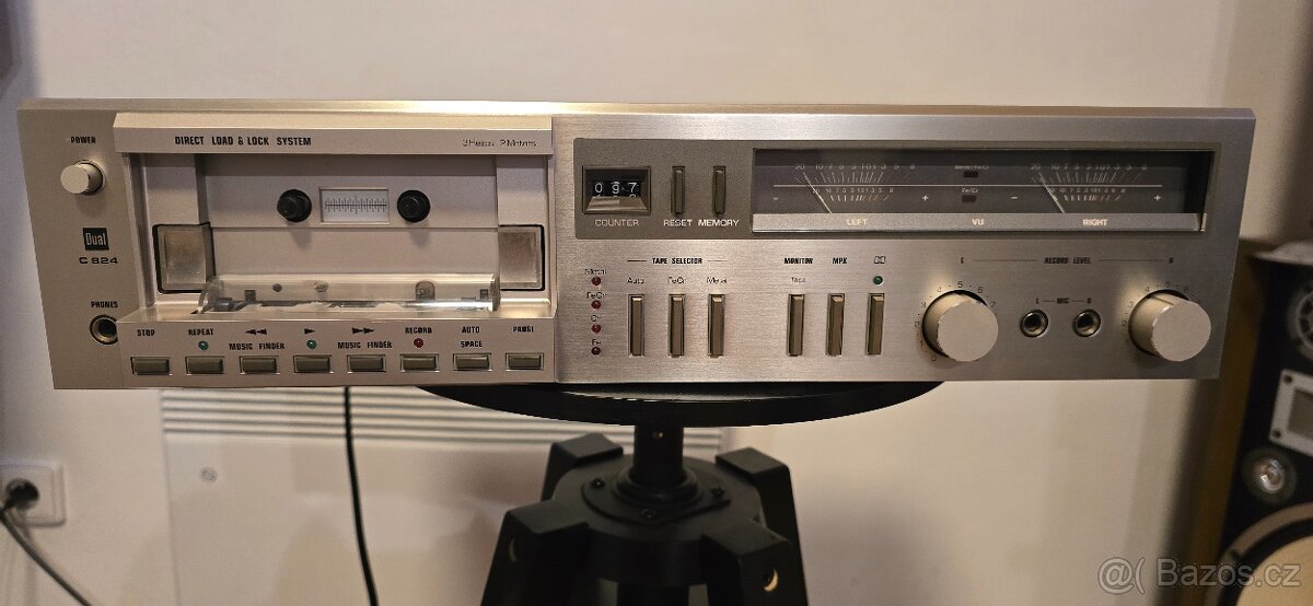 Dual C 824 - 3 hlavý deck s DLL systémem - 2