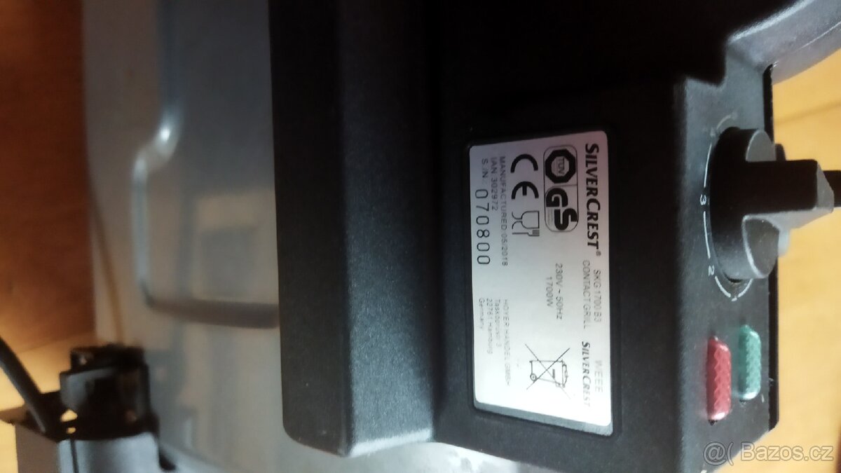 Elektrický gril Silvercrest - 2