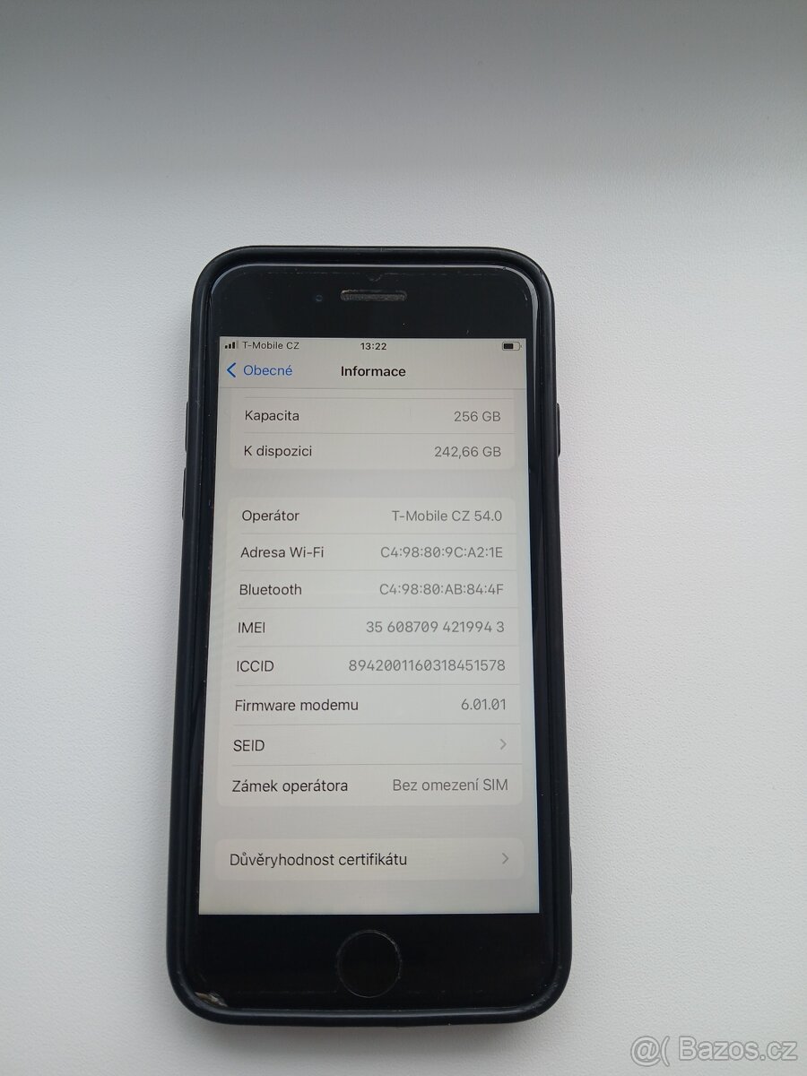 Prodám iPhone 8, 256 GB - 2