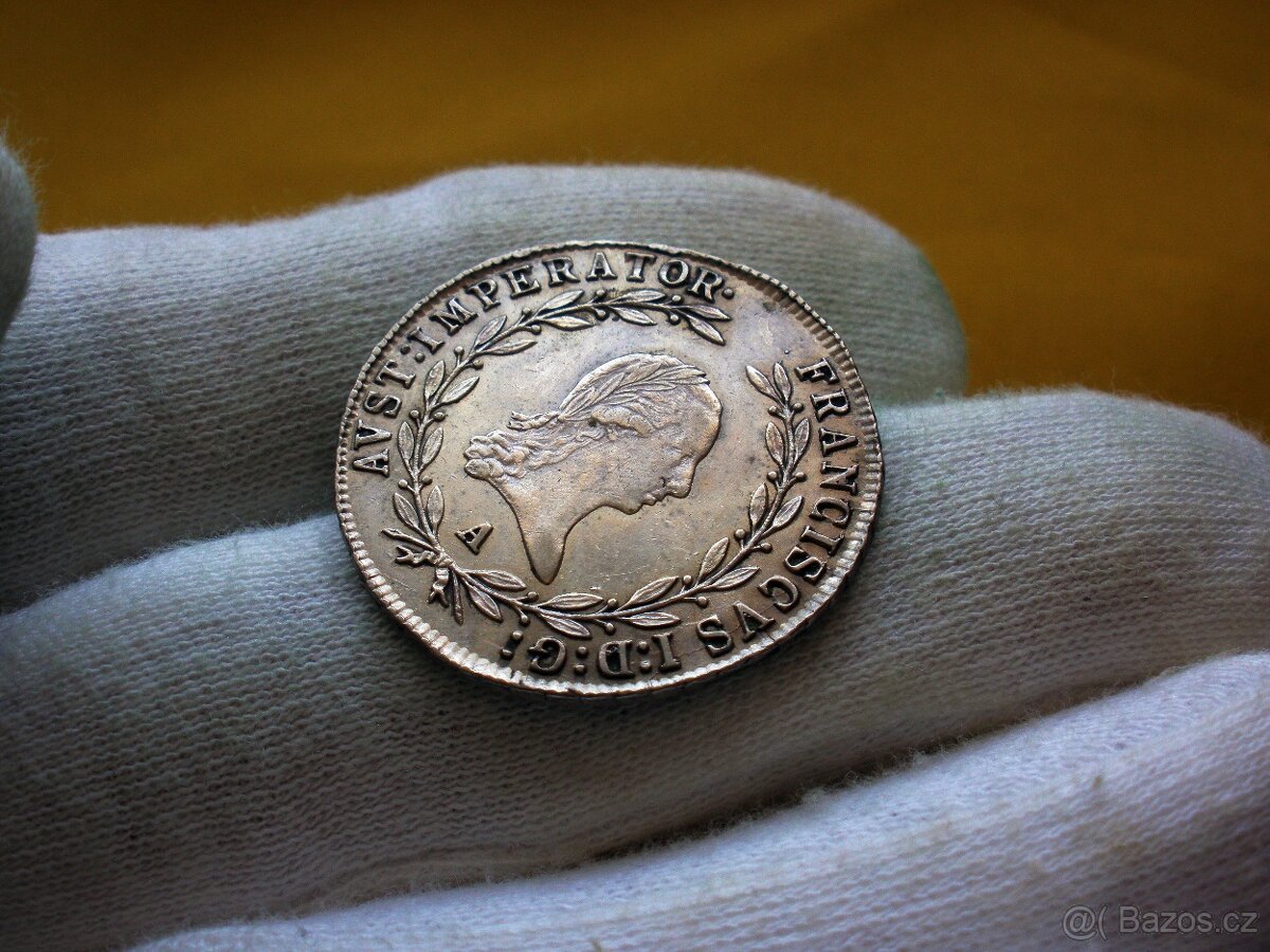 Stříbrný 20 Krejcar 1814 - 2