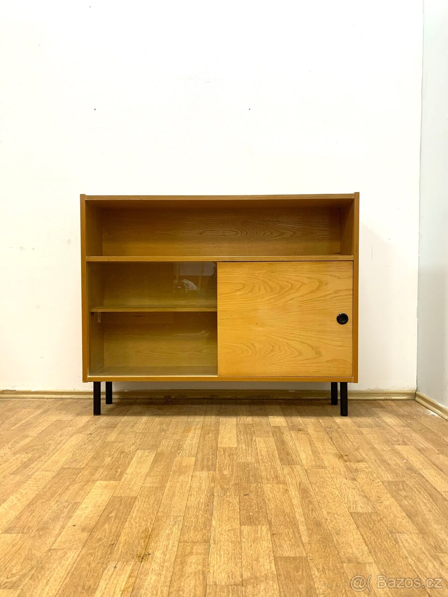 Retro komoda/knihovna 60. léta - 2