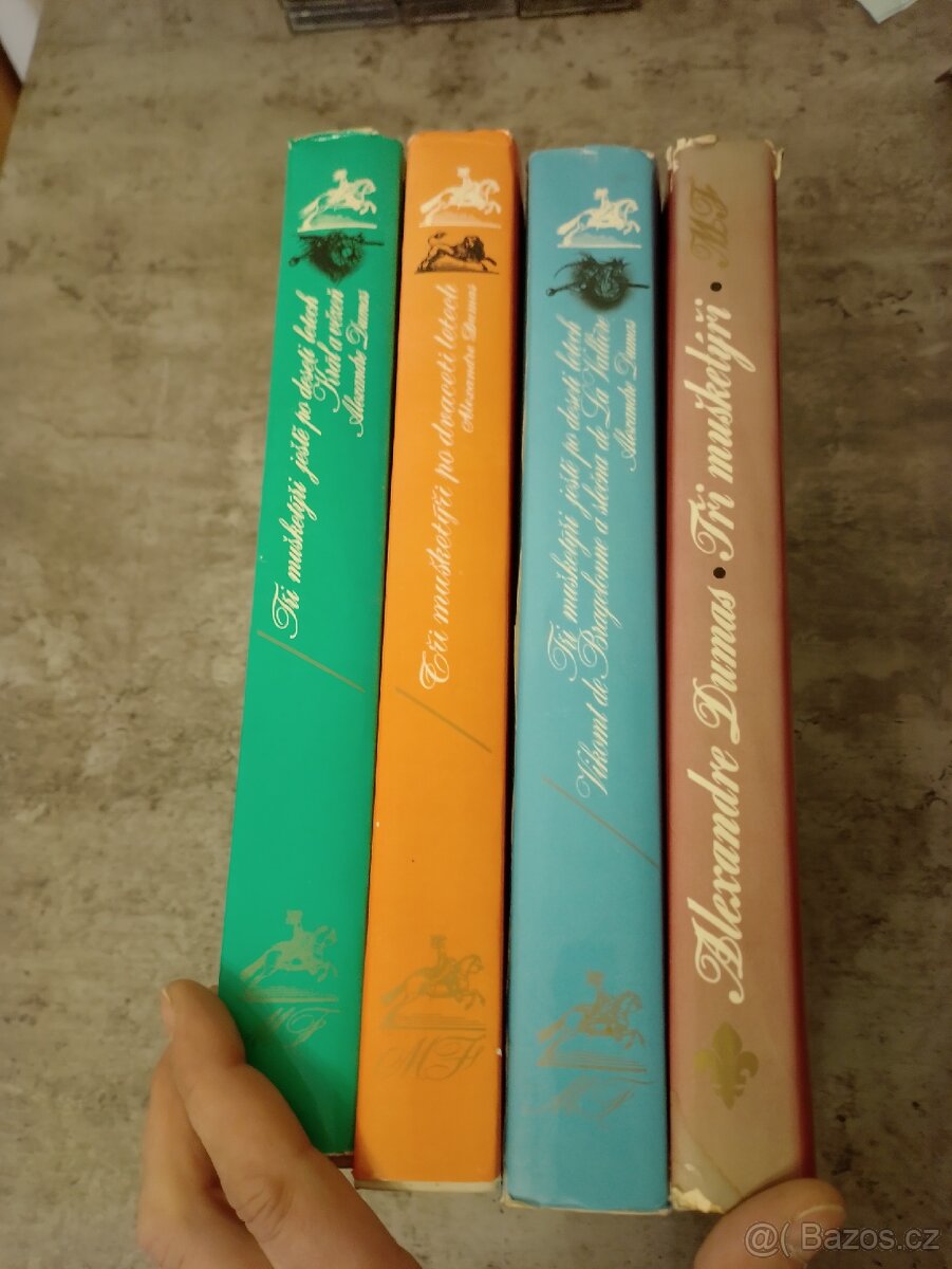 Alexandre Dumas- 4x Tři mušketýři - 2