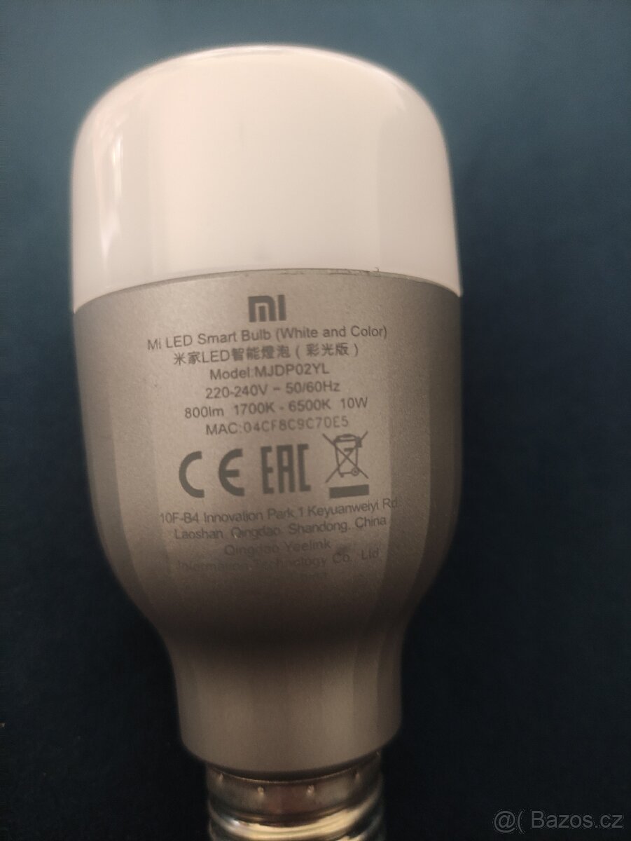 Xiaomi - chytrá žárovka - 2