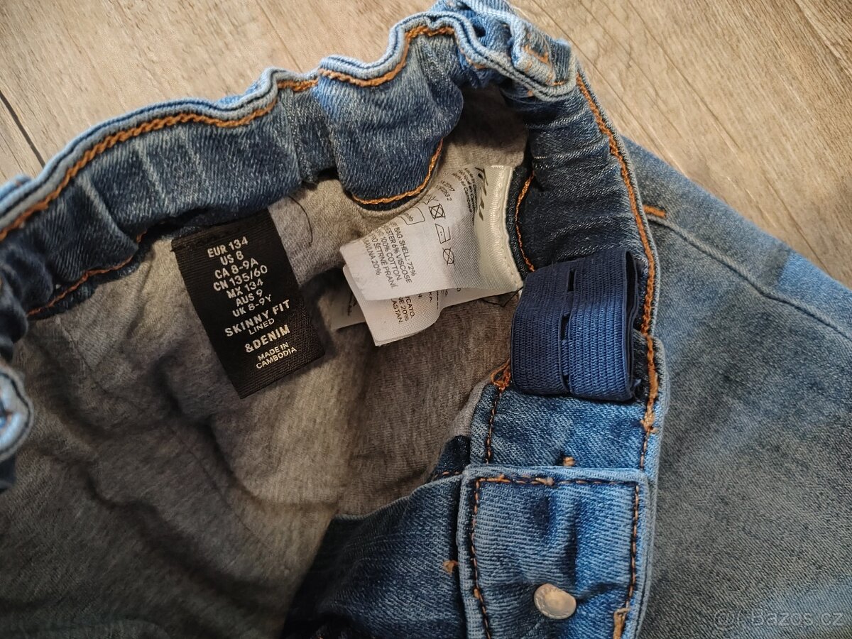 Chlapecké džíny vel. 134 - 2