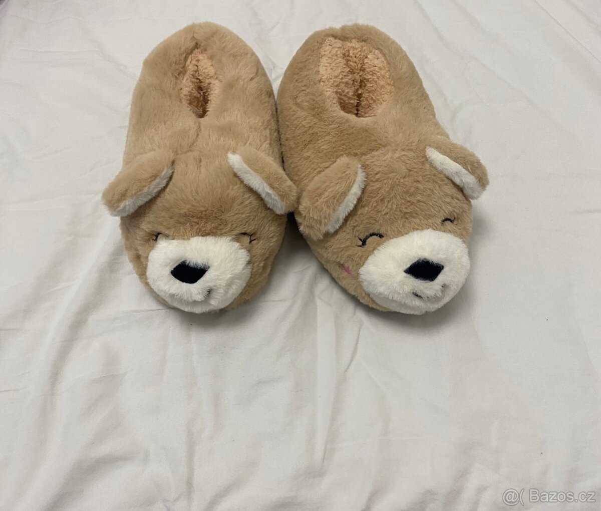 Roztomilé domácí bačkory vel. 34–35 🐻 - 2