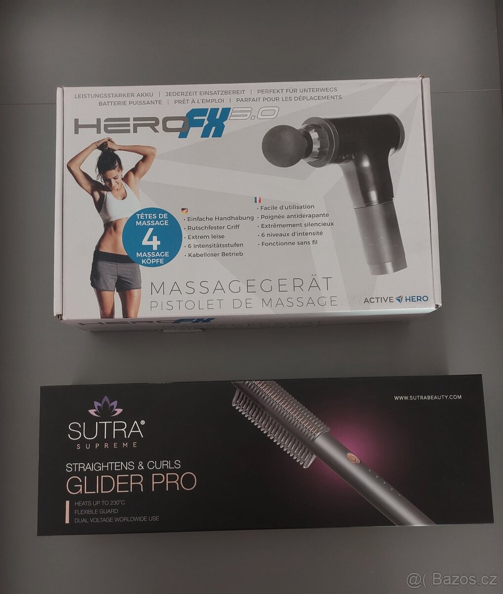 Sada Hřeben a Masážní pistole - 2