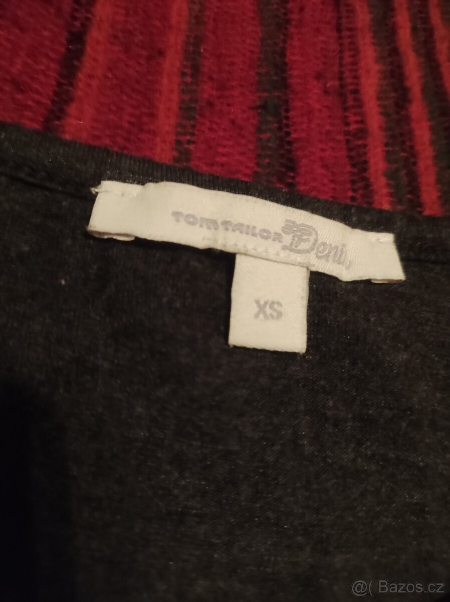 Dámské tričko Tom Tailor, šedé - 2