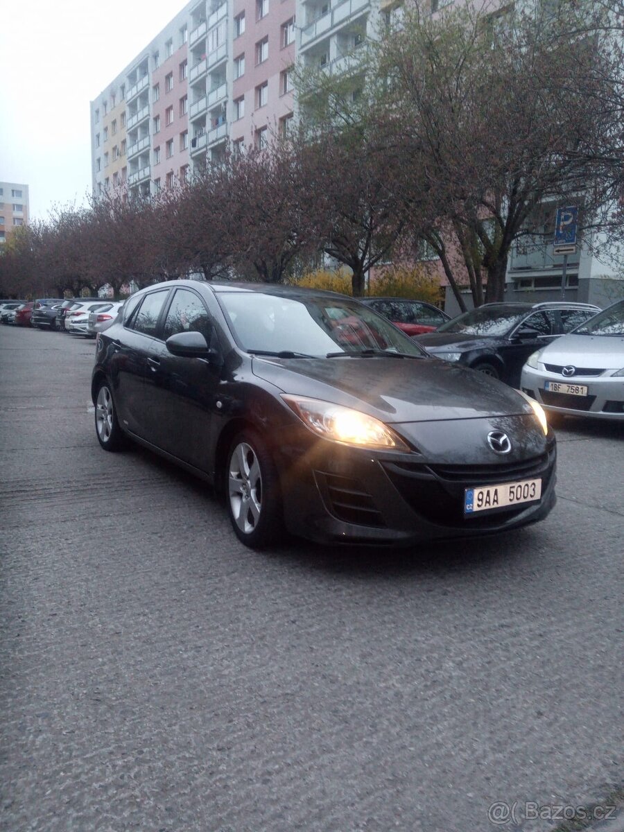 Mazda 3, 2011 rok, nafta. ND celkem. Pojízdné auto - 2