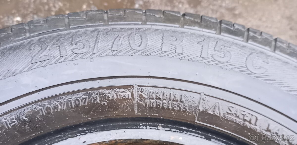 Pneumatiky Barum 215/70/15C - 2