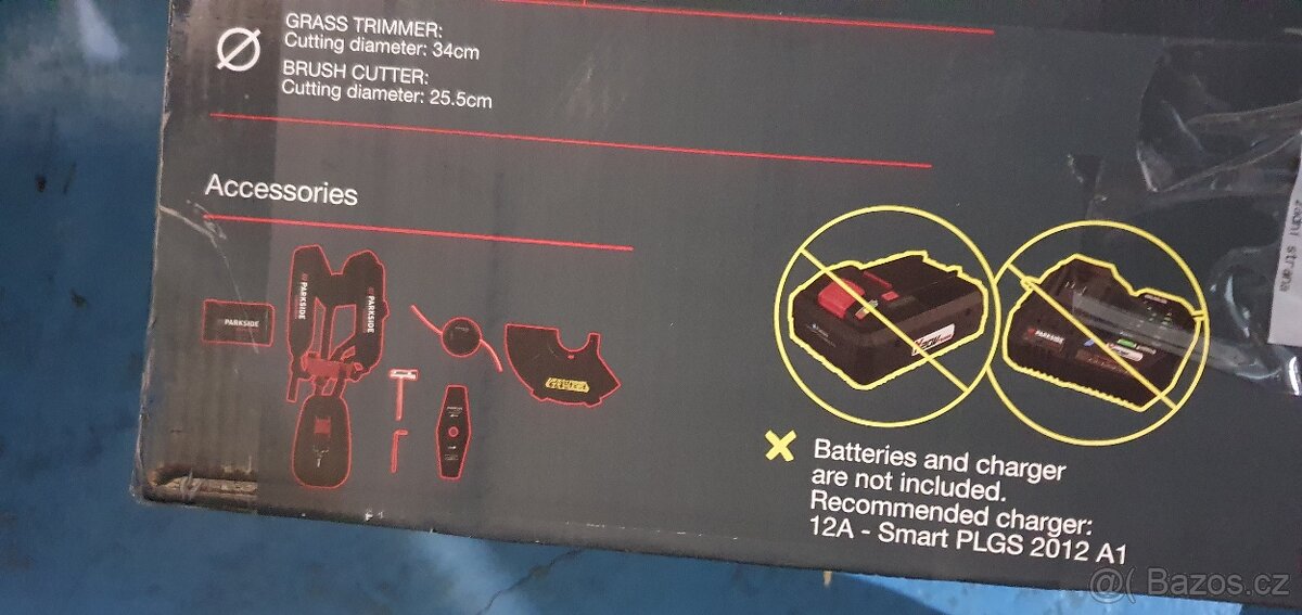 aku křovinořez Parkside - 2