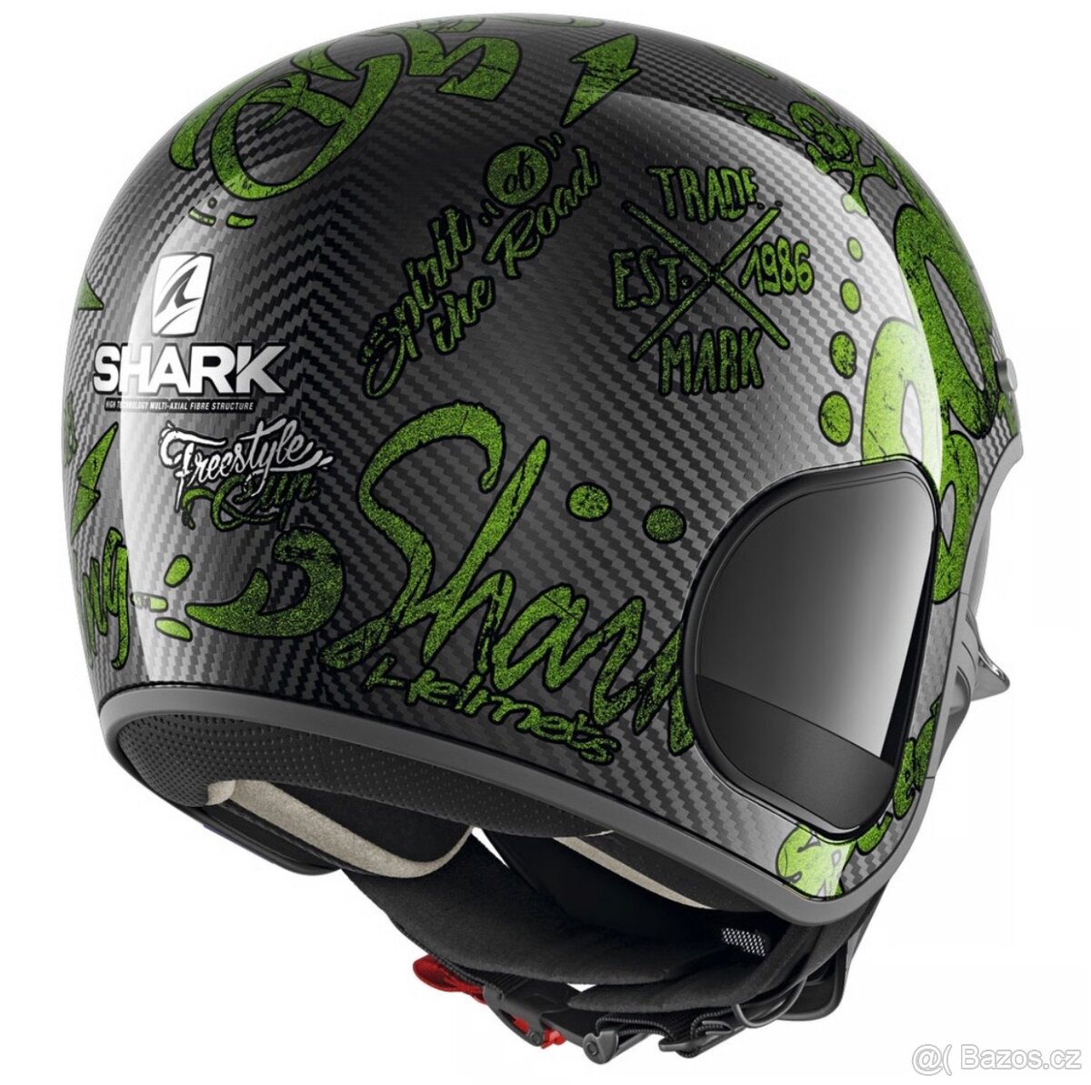 Carbonová helma Shark S-Drak - 2