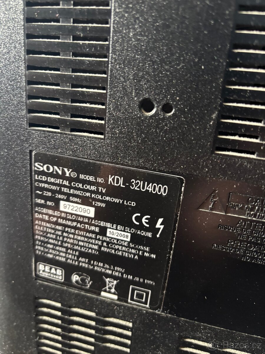 LCD televize Sony - 2