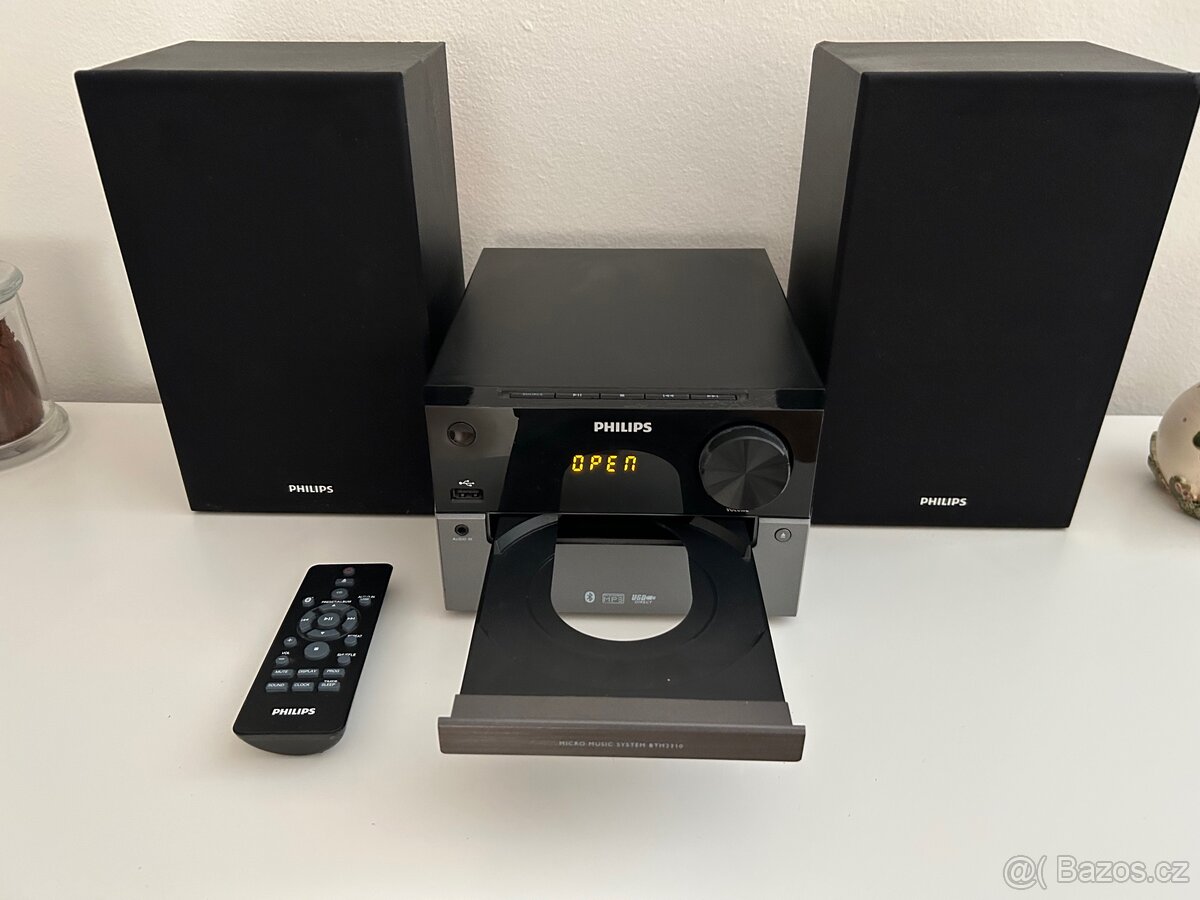 Mini věž Philips BTM2310/12 – Bluetooth, CD, USB - 2