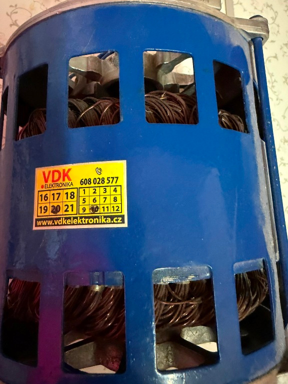 Pomaloběžný generátor 12 - 48V, max:500W - 2