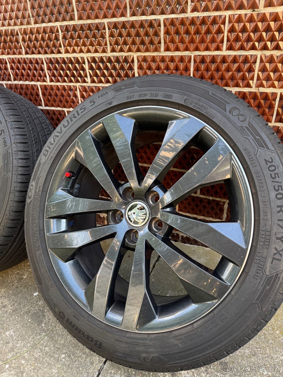 Alu disky 5x100 R17 - 2