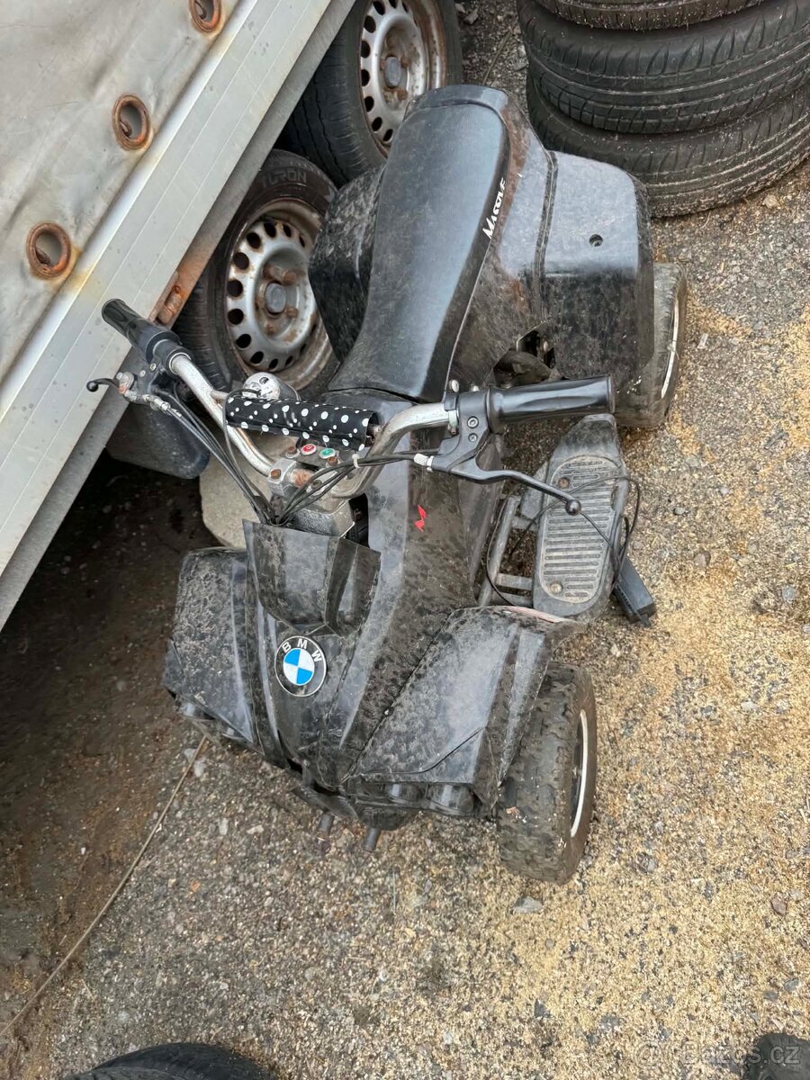 Dětská elektrická čtyřkolka na nd - 2