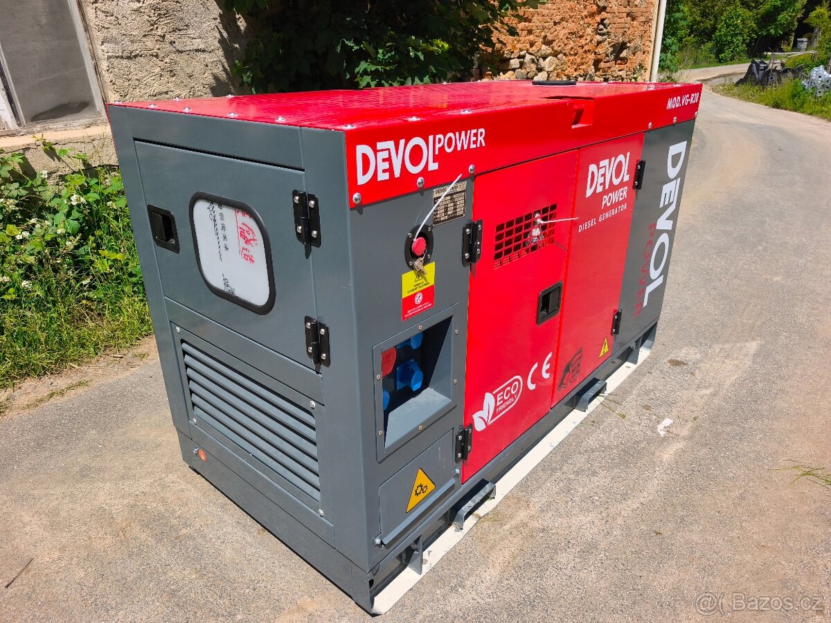 Elektrocentrála 30kw nová - 2