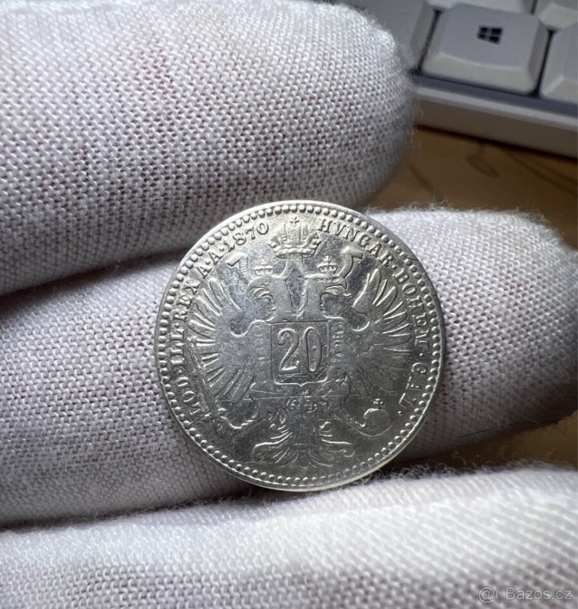 20 krejcar 1870 pekny - 2