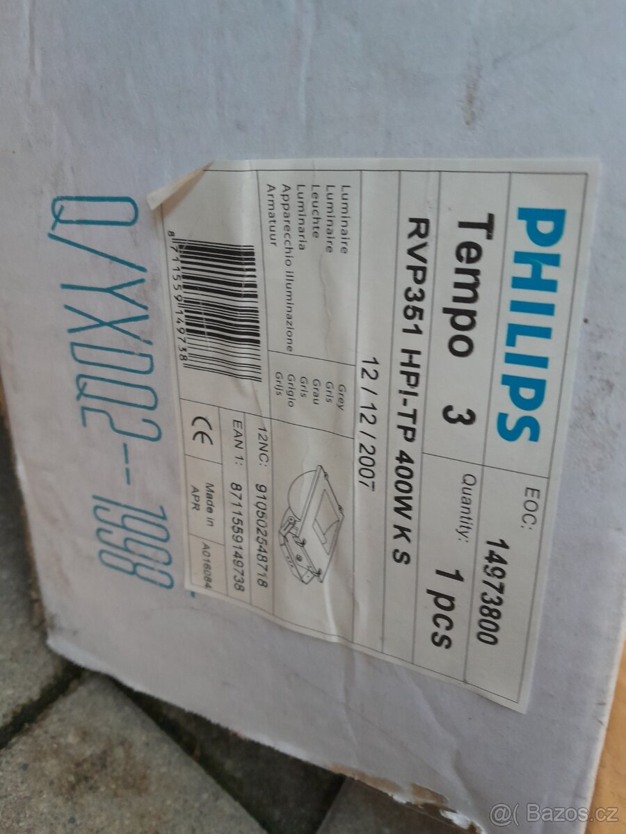 Vybojkove svítidlo Philips 400W - 2