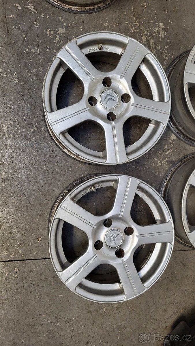 15" alu kola 4x108 - 2